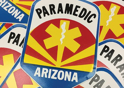 Arizona Paramedic Decal