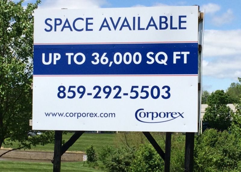 Corporex Yard Sign