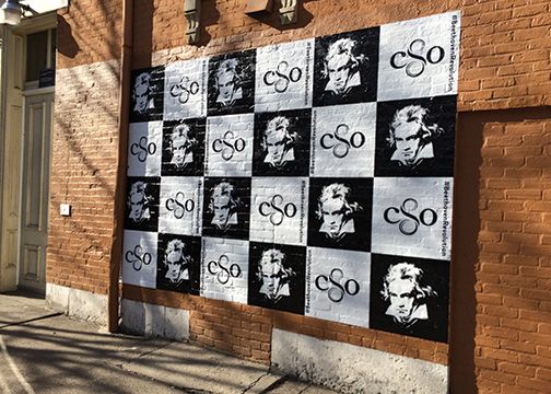 CSO Beethoven Wall Graphics
