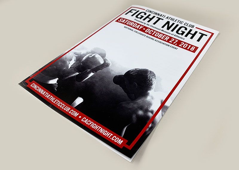 Fight Night Program Cover