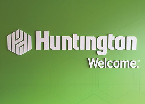 Huntington Bank Dimensional Lettering Paul Brown Stadium 1