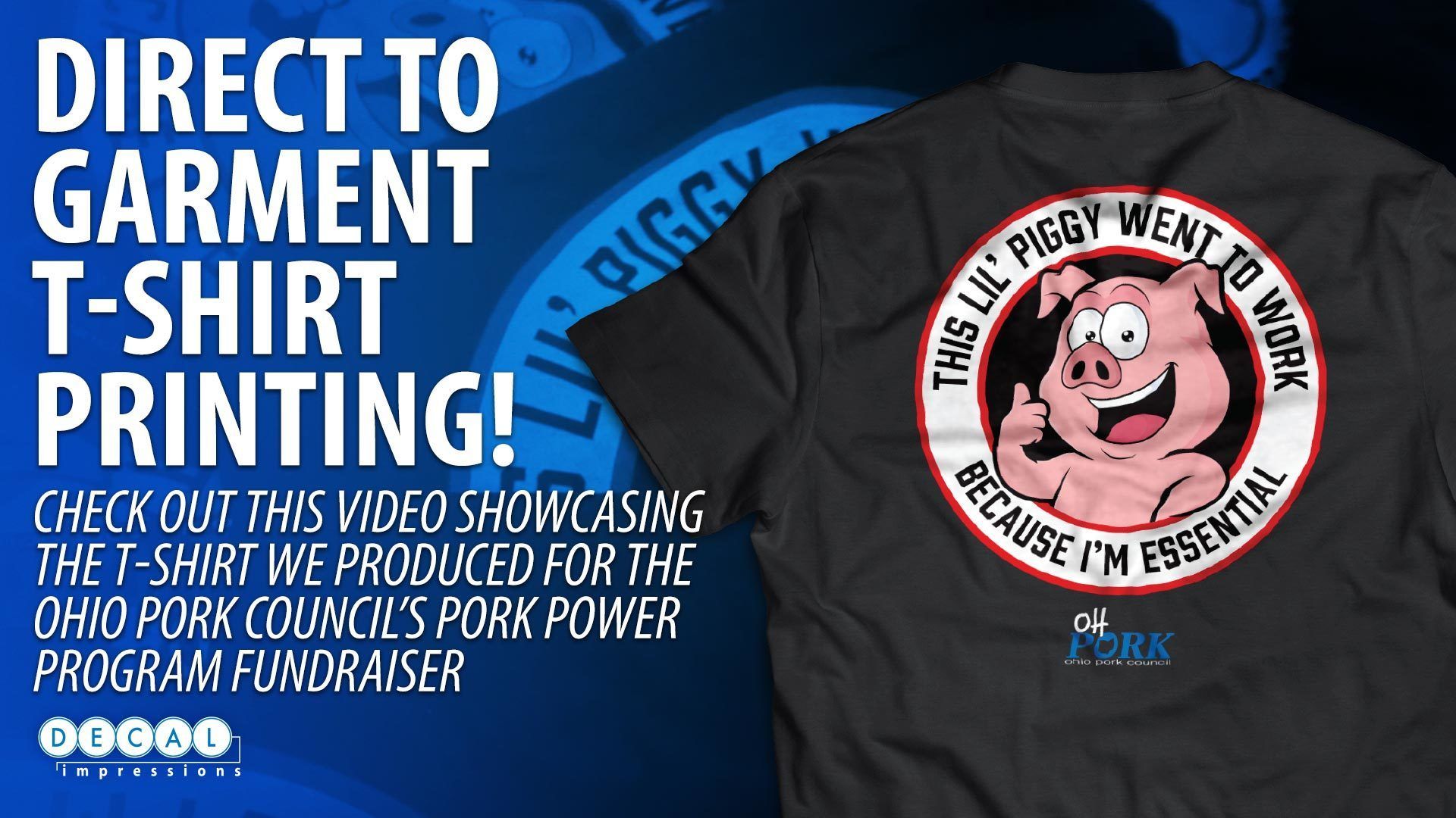 Oh Pork Essential Workers T-Shirt